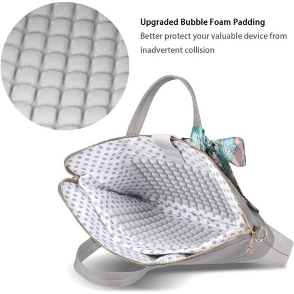 Laptop Bag for Women 15.6-Inch Carrying - Computer Bag Laptop Case Shoulder - Picture 5 of 7